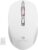 ZEBRONICS Zeb-Jaguar Wireless Mouse, 2.4GHz with USB Nano Receiver, High Precision Optical Tracking, 4 Buttons, Plug & Play, Ambidextrous, for PC/Mac/Laptop (White+Grey)