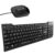 Zinq Technologies ZQ-1100 Spill-Resistant Wired Keyboard and Mouse Combo (Black)